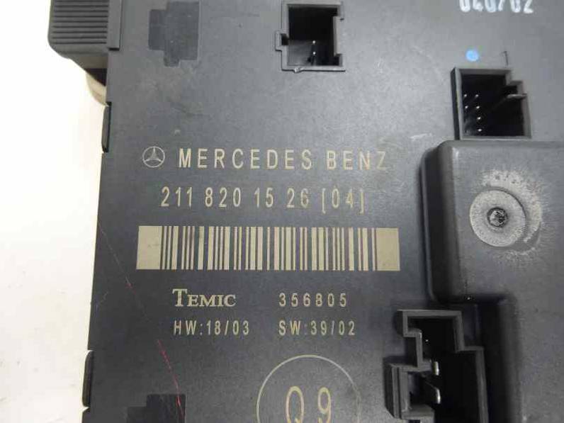 MODULO CONFORT MERCEDES CLASE E BERLINA 2004 2.7 CDI (177 CV)