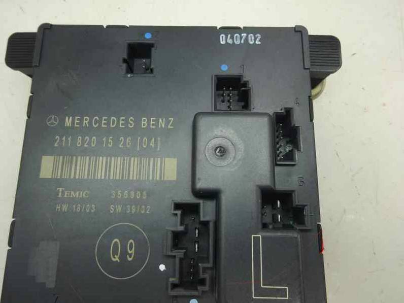 MODULO CONFORT MERCEDES CLASE E BERLINA 2004 2.7 CDI (177 CV)