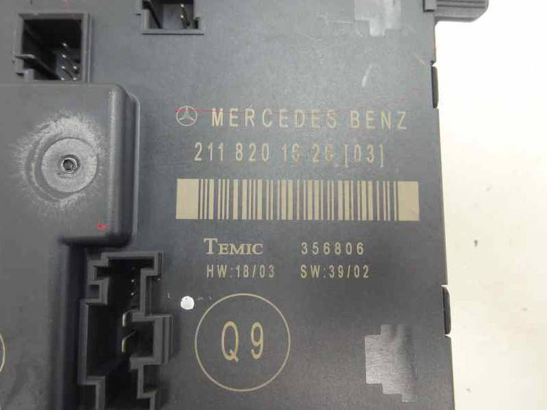 MODULO CONFORT MERCEDES CLASE E BERLINA 2004 2.7 CDI (177 CV)