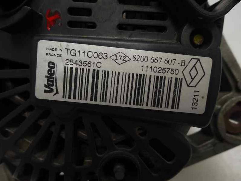 ALTERNADOR DACIA DUSTER 2011 1.6 16V (105 CV)