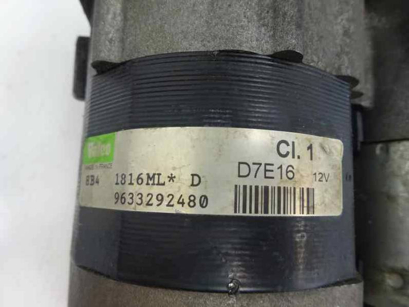 MOTOR ARRANQUE CITROEN C3 2004 1.4 (73 CV)