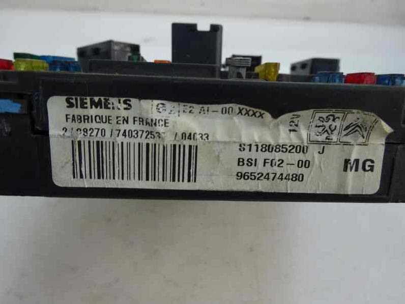 CAJA RELES FUSIBLES CITROEN C3 2004 1.4 (73 CV)