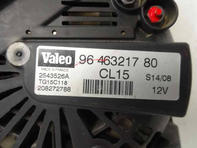 ALTERNADOR CITROEN XSARA PICASSO 2008 1.6 16V HDI (90 CV)