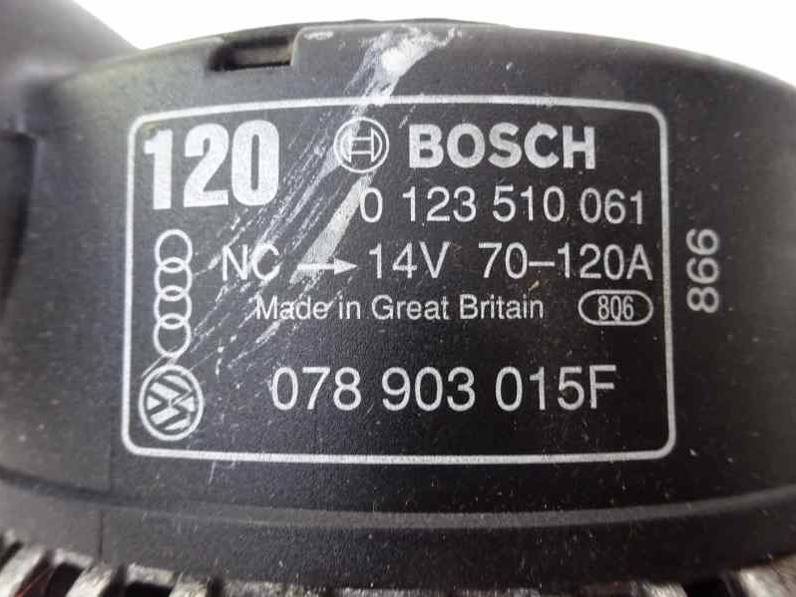 ALTERNADOR AUDI A6 AVANT 1999 2.4 V6 30V (165 CV)