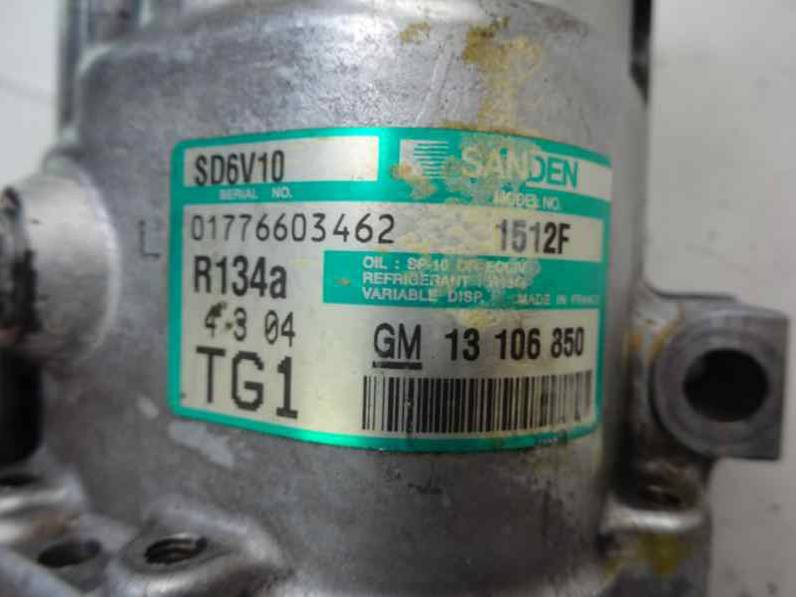 COMPRESOR AIRE ACONDICIONADO OPEL CORSA C 2004 1.3 16V CDTI (69 CV)