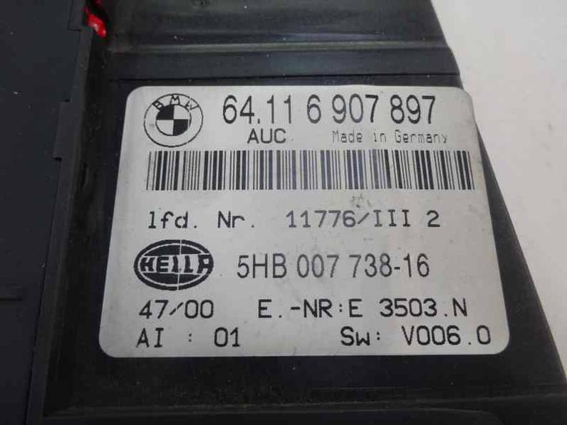 MANDO CLIMATIZADOR BMW SERIE 3 BERLINA 2000 2.0 16V D (136 CV)