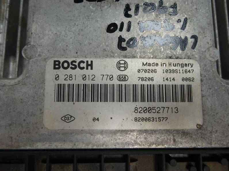 CENTRALITA MOTOR UCE RENAULT LAGUNA II 2007 1.9 DCI D FAP (110 CV)