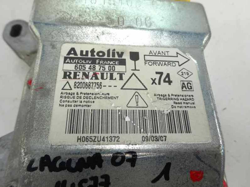 CENTRALITA AIRBAG RENAULT LAGUNA II 2007 1.9 DCI D FAP (110 CV)