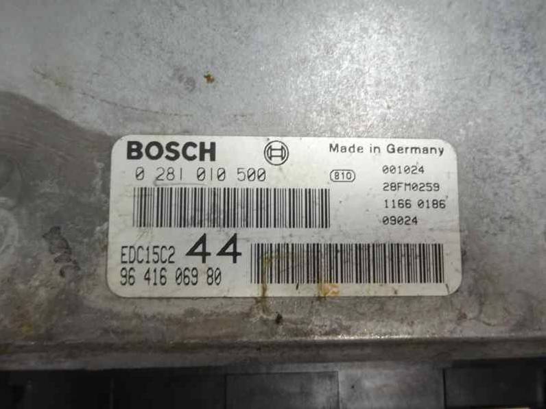 CENTRALITA MOTOR UCE PEUGEOT 206 BERLINA 2001 2.0 HDI (90 CV)