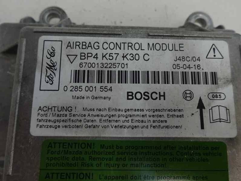 CENTRALITA AIRBAG MAZDA 3 BERLINA 2005 1.6 CD D (109 CV)