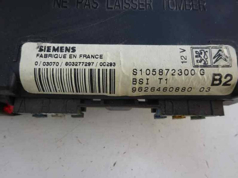 CAJA RELES FUSIBLES PEUGEOT 206 BERLINA 2001 2.0 HDI (90 CV)