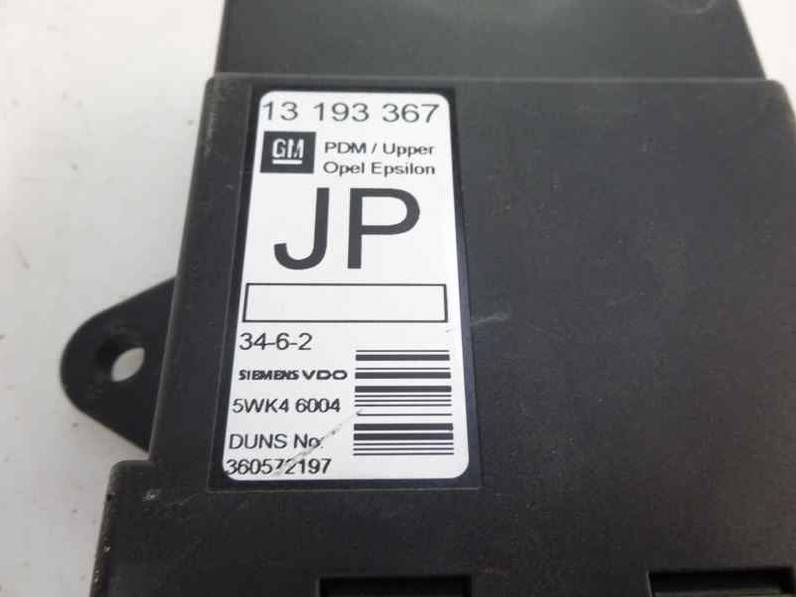 MODULO ELECTRONICO OPEL VECTRA C BERLINA 2007 1.9 CDTI (120 CV)