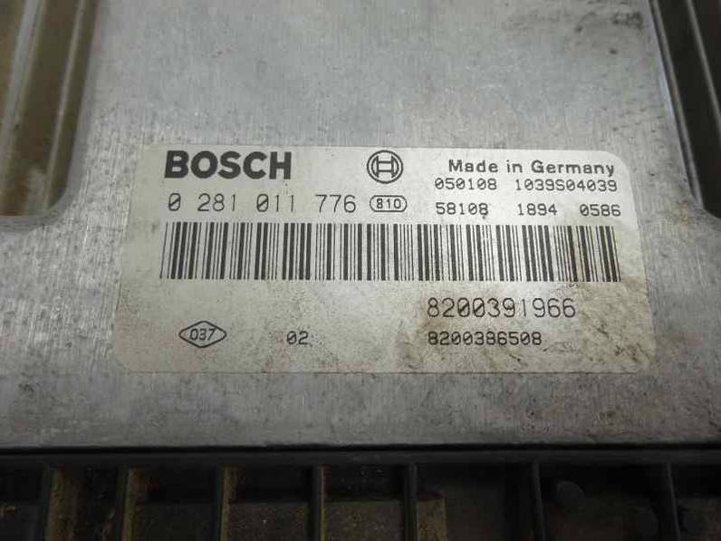 CENTRALITA MOTOR UCE RENAULT SCENIC II 2005 1.9 DCI D (120 CV)