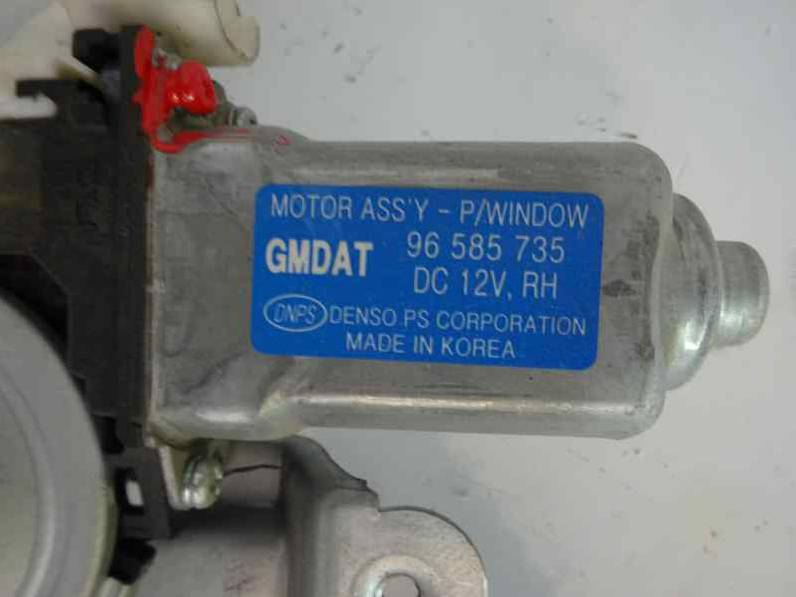 ELEVALUNAS DELANTERO DERECHO CHEVROLET KALOS 2008 1.2 (72 CV)