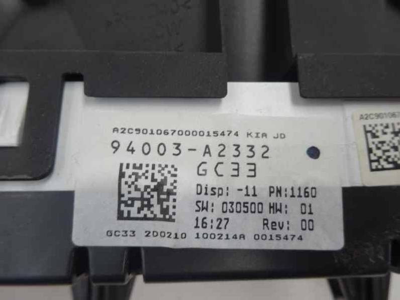 CUADRO INSTRUMENTOS KIA CEE D 2014 1.6 CRDI (128 CV)