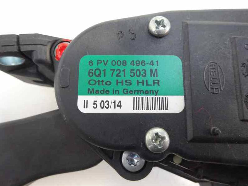 POTENCIOMETRO PEDAL SEAT IBIZA SC 2014 1.2 12V (69 CV)