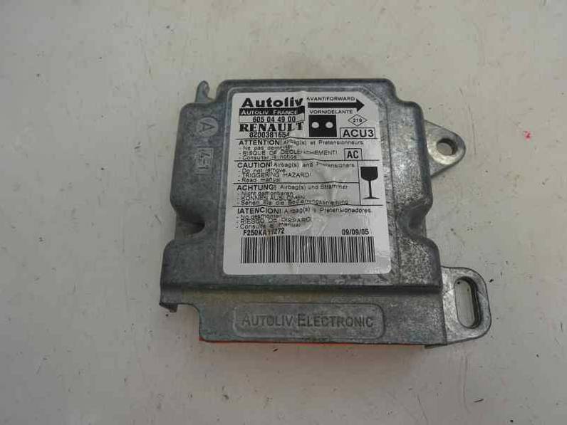 CENTRALITA AIRBAG RENAULT KANGOO 2005 1.5 DCI D (65 CV)