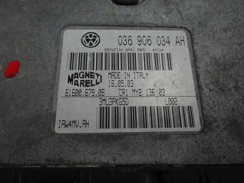 CENTRALITA MOTOR UCE SEAT IBIZA 2003 1.4 16V (75 CV)