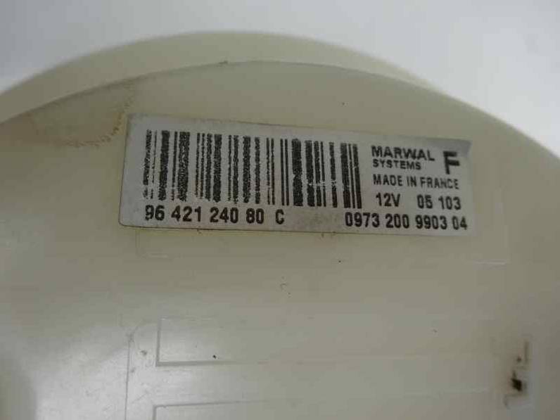 BOMBA COMBUSTIBLE PEUGEOT 206 BERLINA 2005 1.4 (75 CV)