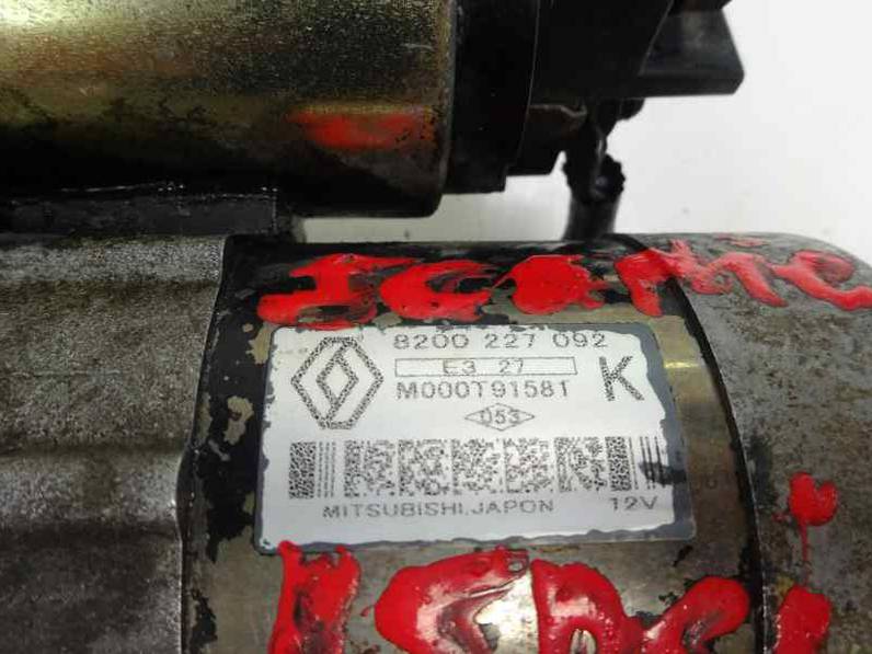 MOTOR ARRANQUE RENAULT SCENIC II 2003 1.5 DCI D (82 CV)