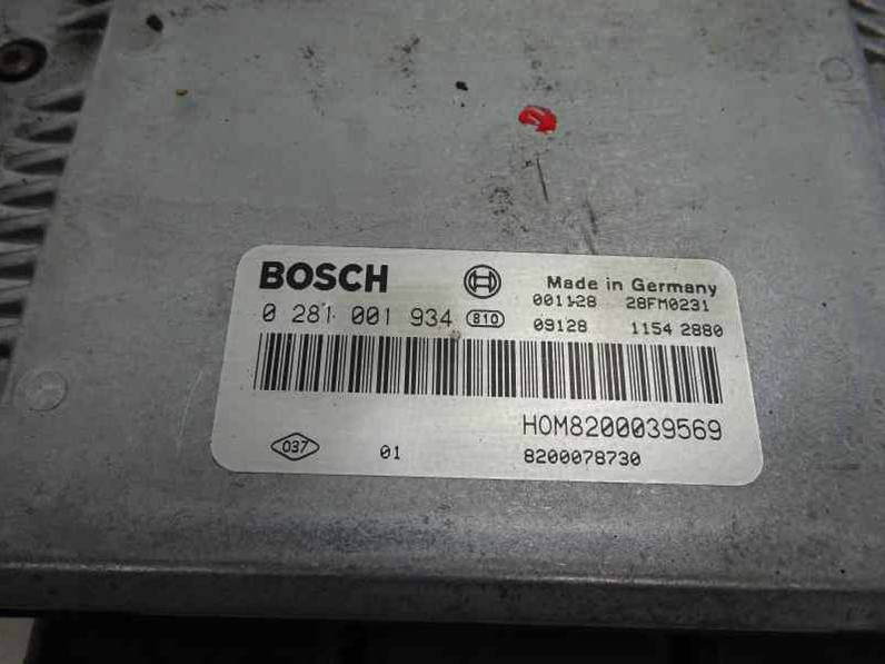 CENTRALITA MOTOR UCE RENAULT MEGANE I FASE 2 CLASSIC 2001 1.9 DCI D (102 CV)