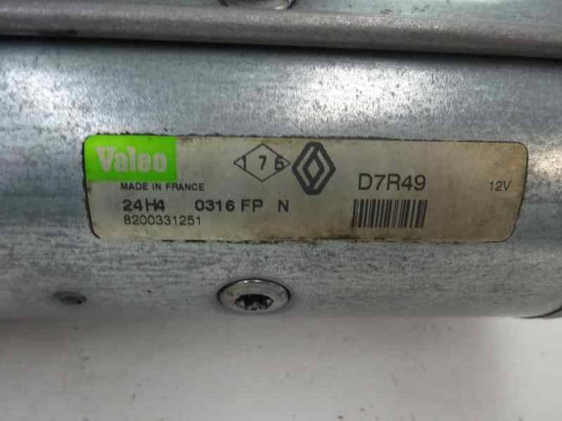 MOTOR ARRANQUE RENAULT LAGUNA II 2004 1.9 DCI D (120 CV)