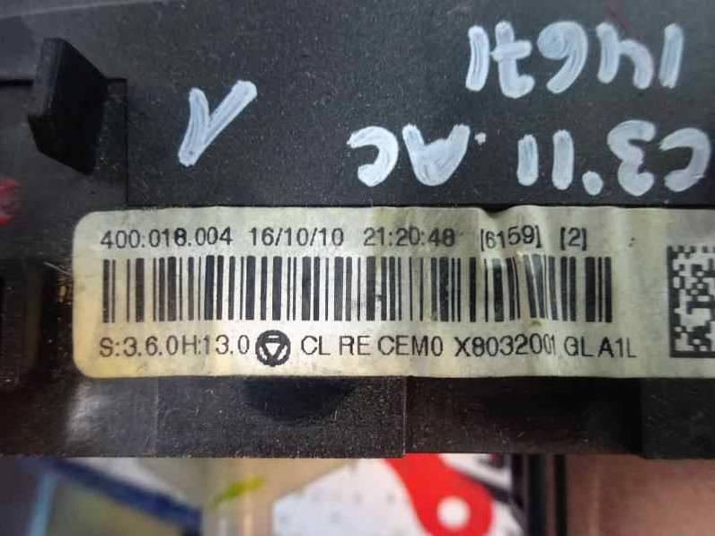 MANDO CALEFACCION AIRE ACONDICIONADO CITROEN C3 2011 1.4 HDI (68 CV)