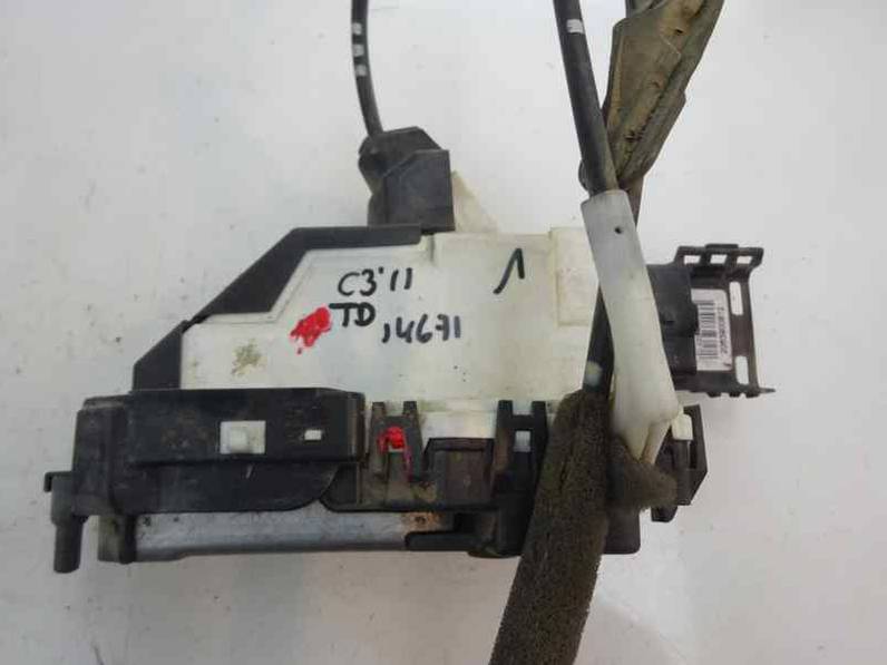 CERRADURA PUERTA TRASERA DERECHA CITROEN C3 2011 1.4 HDI (68 CV)