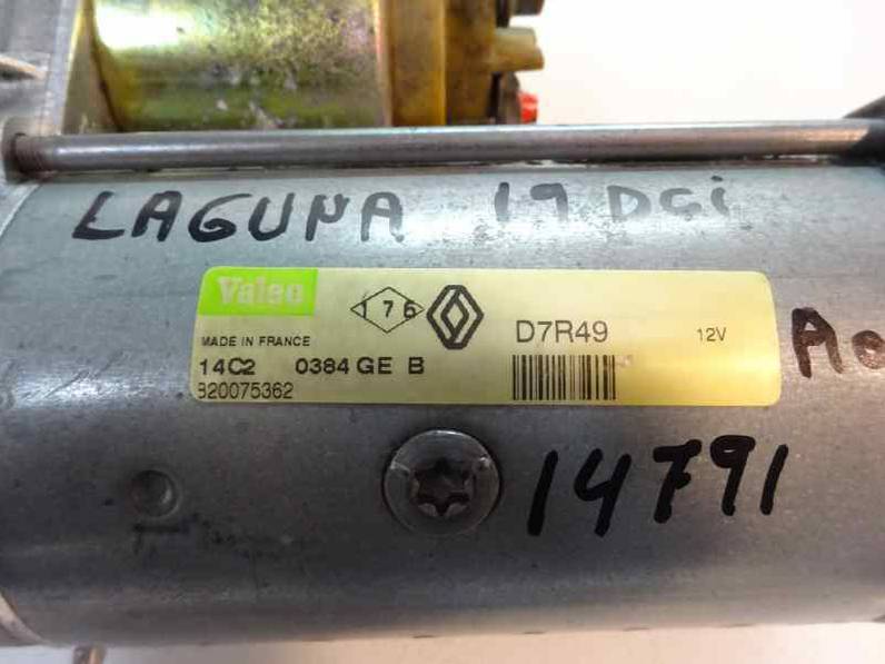 MOTOR ARRANQUE RENAULT LAGUNA II GRANDTOUR 2002 1.9 DCI D (107 CV)