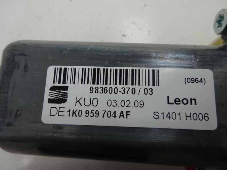 MOTOR ELEVALUNAS TRASERO DERECHO SEAT LEON 2009 1.9 TDI (105 CV)