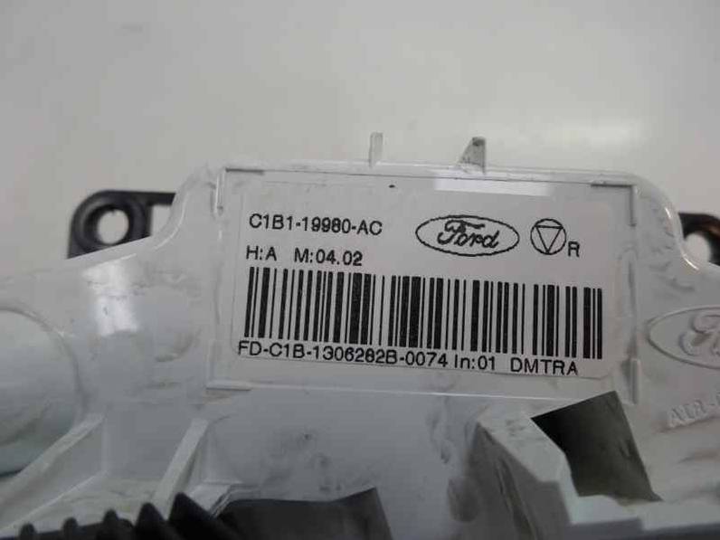 MANDO CALEFACCION AIRE ACONDICIONADO FORD FIESTA 2013 1.25 16V (82 CV)