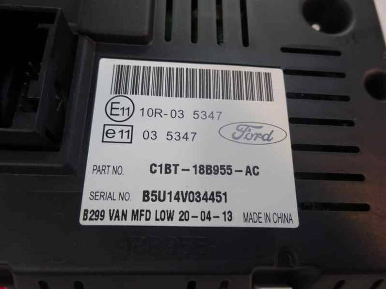 PANTALLA MULTIFUNCION FORD FIESTA 2013 1.25 16V (82 CV)