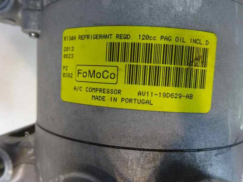 COMPRESOR AIRE ACONDICIONADO FORD FIESTA 2013 1.25 16V (82 CV)