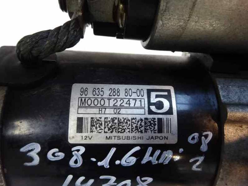 MOTOR ARRANQUE PEUGEOT 308 2008 1.6 HDI FAP (109 CV)