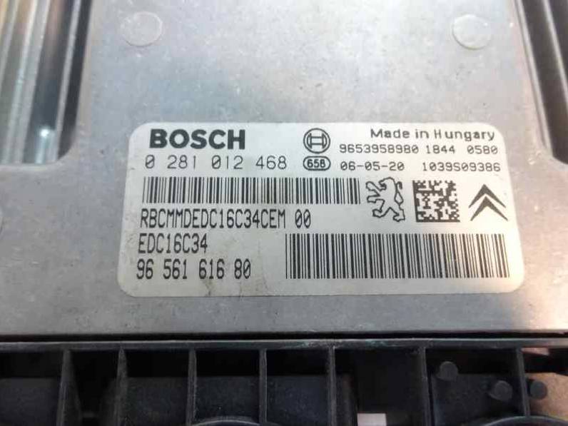 CENTRALITA MOTOR UCE CITROEN XSARA PICASSO 2006 1.6 16V HDI (90 CV)