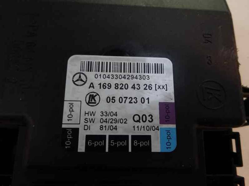 MODULO CONFORT MERCEDES CLASE A 2004 2.0 CDI (82 CV)