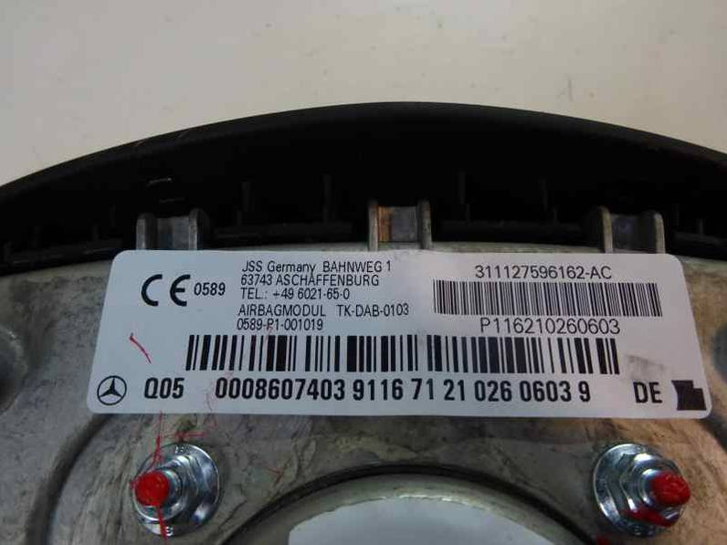 AIRBAG DELANTERO IZQUIERDO MERCEDES CLASE A 2004 2.0 CDI (82 CV)