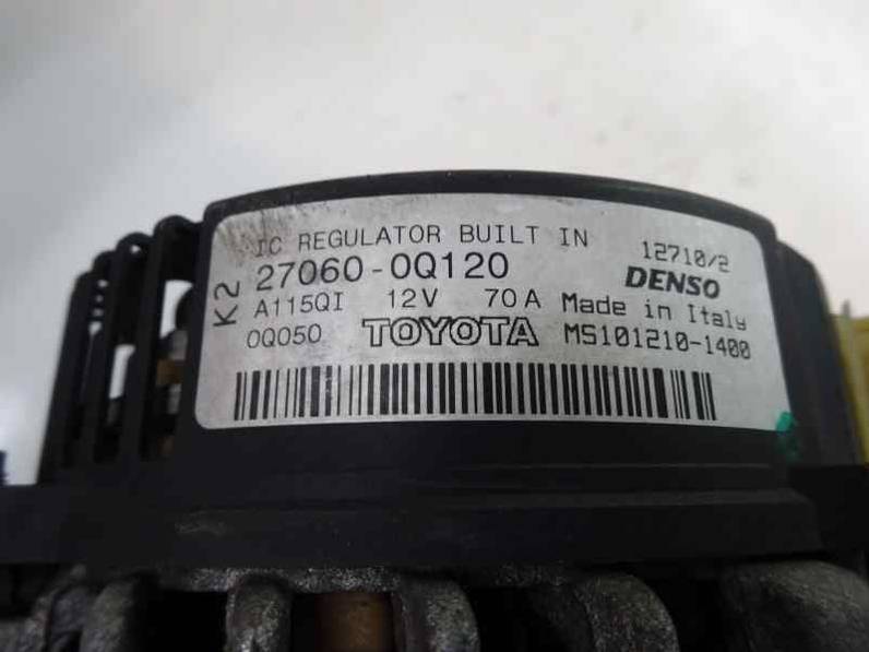 ALTERNADOR TOYOTA AYGO 2010 1.0 (68 CV)