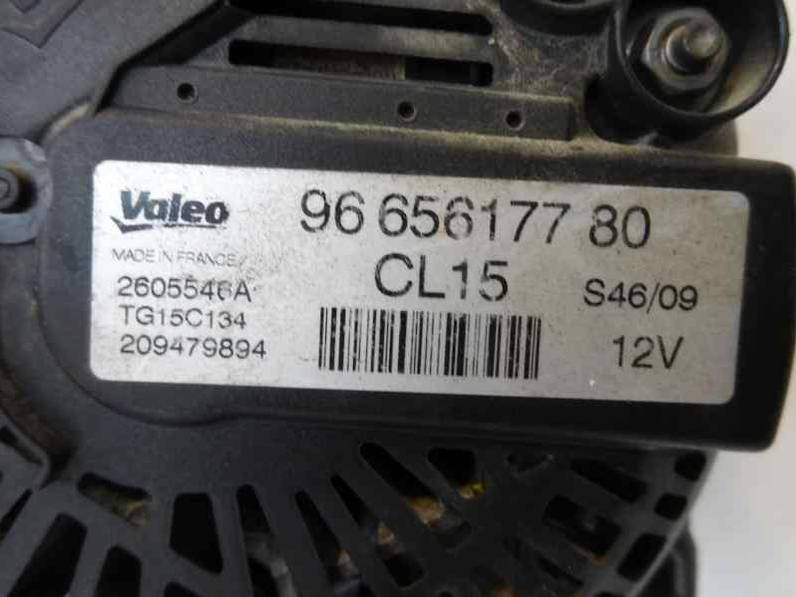 ALTERNADOR PEUGEOT 206 2010 1.4 HDI (68 CV)
