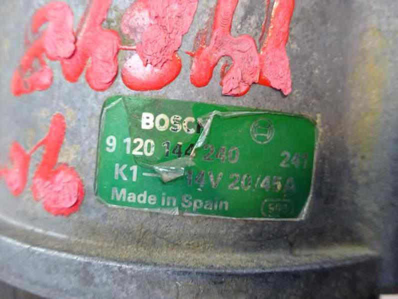 ALTERNADOR SEAT MARBELLA 1990 0.9 (39 CV)