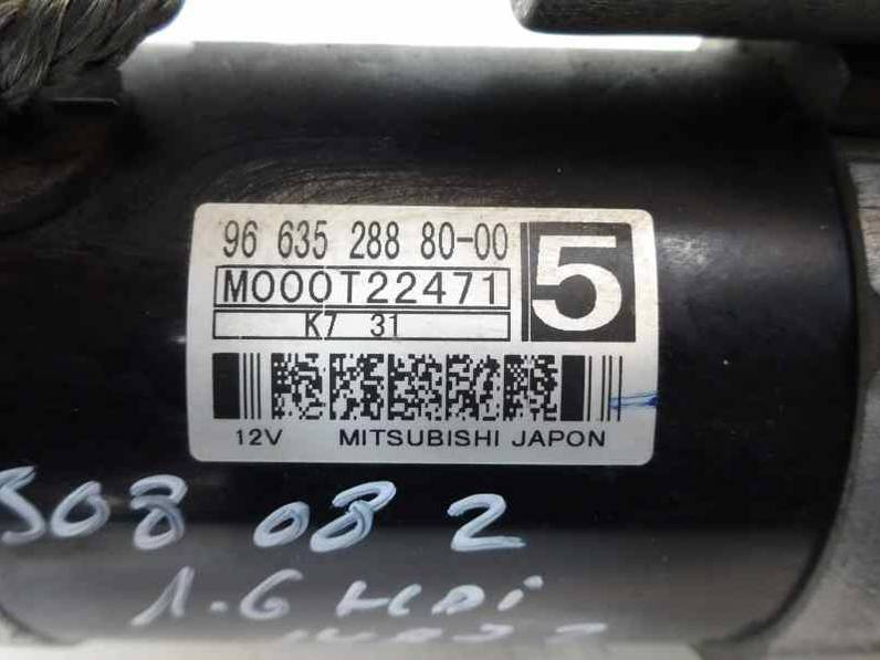 MOTOR ARRANQUE PEUGEOT 308 2008 1.6 HDI FAP (109 CV)