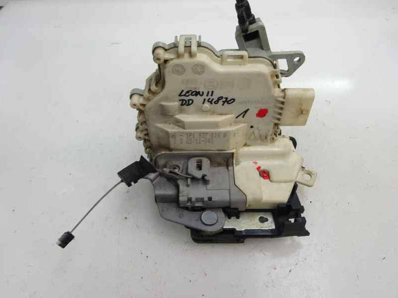 CERRADURA PUERTA DELANTERA DERECHA SEAT LEON 2011 1.6 TDI (105 CV)