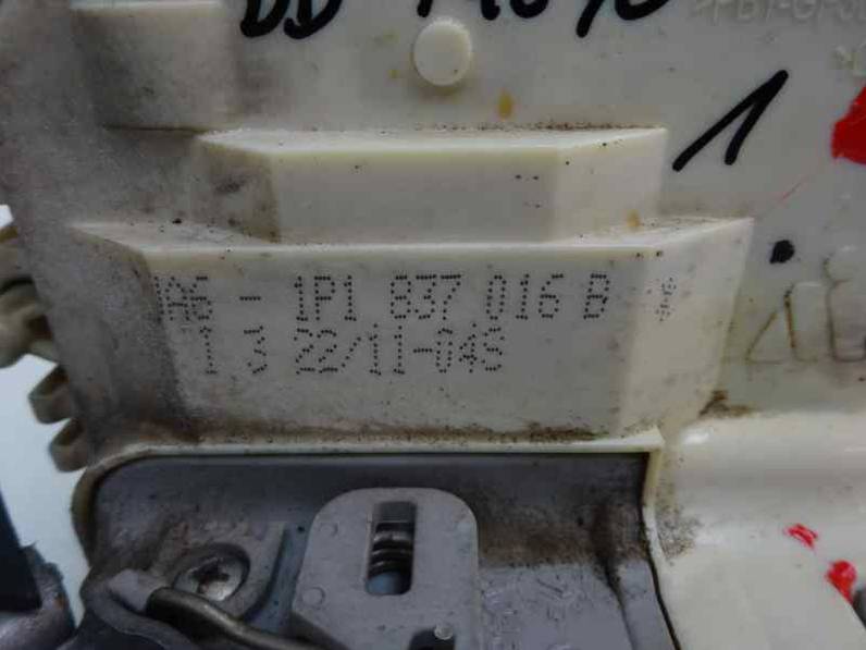 CERRADURA PUERTA DELANTERA DERECHA SEAT LEON 2011 1.6 TDI (105 CV)