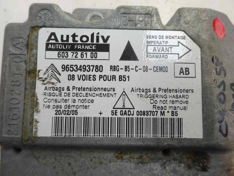 CENTRALITA AIRBAG CITROEN C4 BERLINA 2005 1.6 HDI (109 CV)