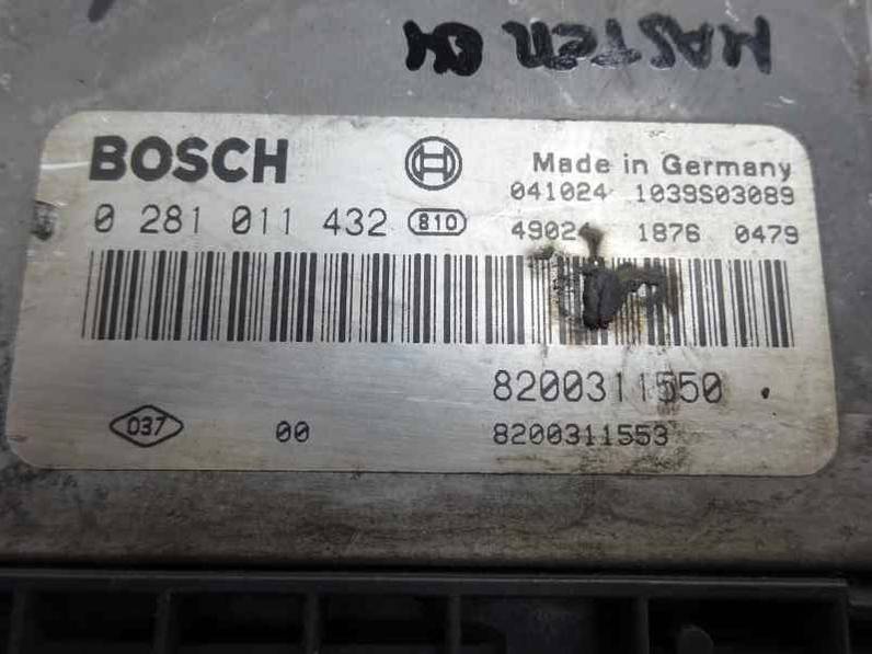 CENTRALITA MOTOR UCE RENAULT MASTER II PHASE 2 CAJA CERRADA 2004 2.5 D (114 CV)