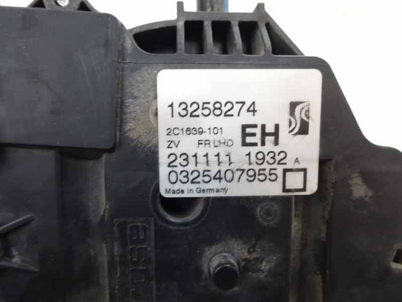 CERRADURA PUERTA DELANTERA DERECHA OPEL CORSA D 2011 1.3 16V CDTI (75 CV)