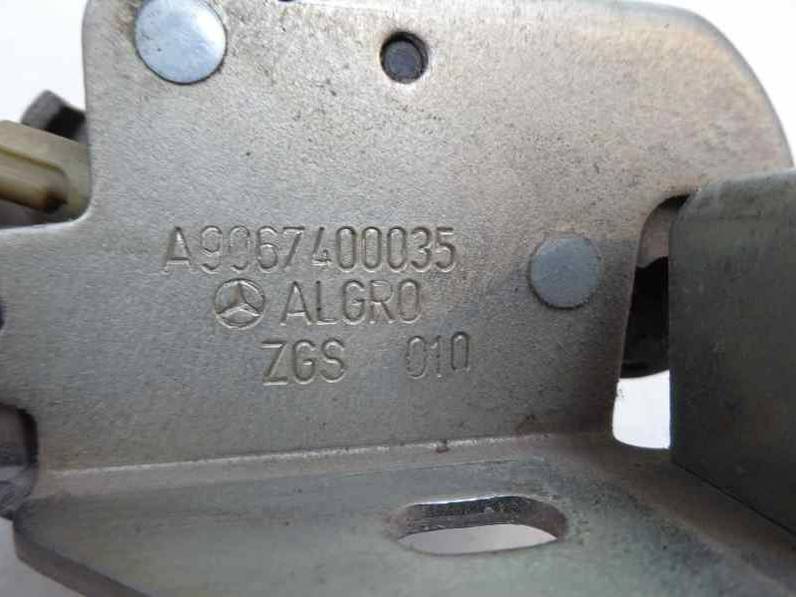 CERRADURA MALETERO PORTON MERCEDES SPRINTER II JAMES COOK 2009 2.1 CDI (129 CV)