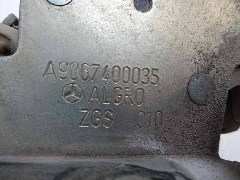 CERRADURA MALETERO PORTON MERCEDES SPRINTER II JAMES COOK 2009 2.1 CDI (129 CV)