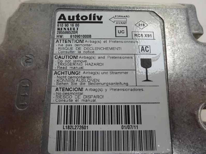 CENTRALITA AIRBAG RENAULT LAGUNA GRANDTOUR III 2011 2.0 DCI D (131 CV)