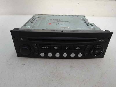 SISTEMA AUDIO RADIO CD PEUGEOT 207 2011 1.6 HDI FAP (109 CV)